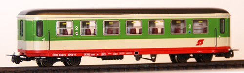 Ferro Train 722-568-P - Austrian ÖBB B4ip/s 3068 9 Krimmler coach  gn/wh/rd P